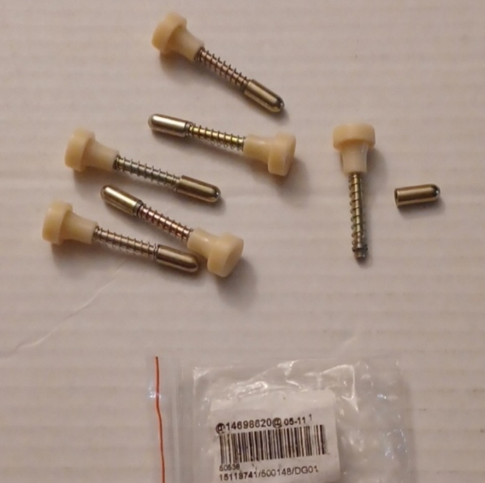 New Spring Plunger Crib Latches - Set of 6